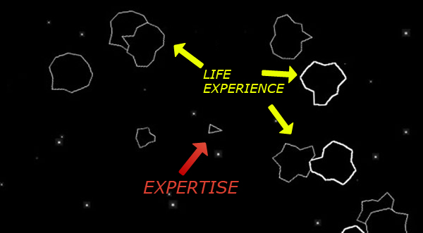asteroids happy collisions diagram