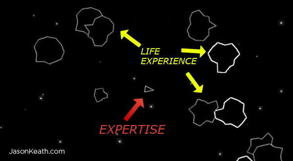 asteroids happy collisions